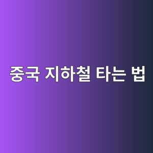 중국 지하철 타는 법: 광저우·선전에서 직접 이용해본 방법 6 eca491eab5ad eca780ed9598ecb2a0 ed8380eb8a94 ebb295 1786268098